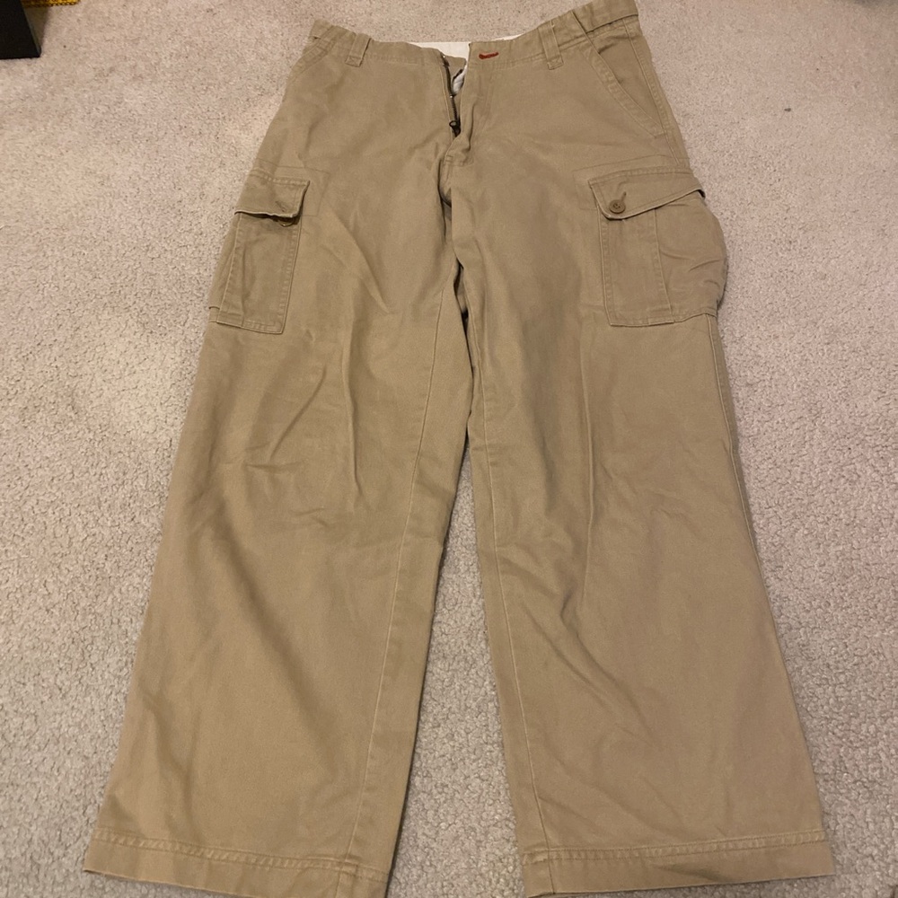 EXPRESS Tan cargo pants